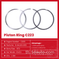 ชิ้นส่วนอัตโนมัติดีเซล Isuzu Piston Ring C223 8-94100-355